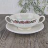 Wedgwood Briar Rose Soepkom met Schotel