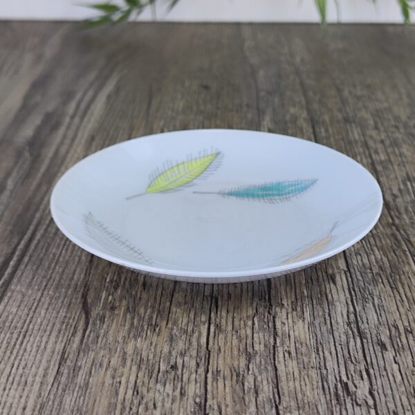 Rosenthal Studio Linie: Form 2000 Bunte Blatter Petit Four Bordje