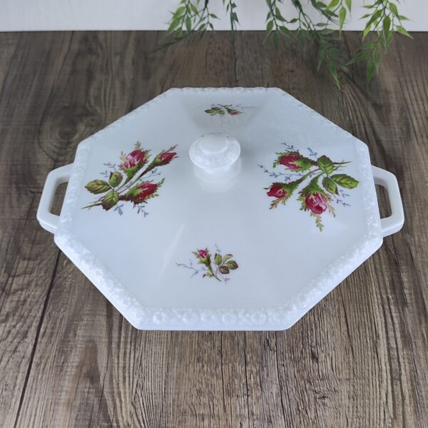 Rosenthal Maria Moosrose Kontinental Dekschaal met Deksel