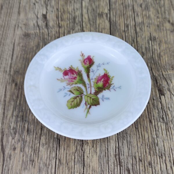 Rosenthal Maria Moosrose Kontinental Bonbonbordje / Theetip
