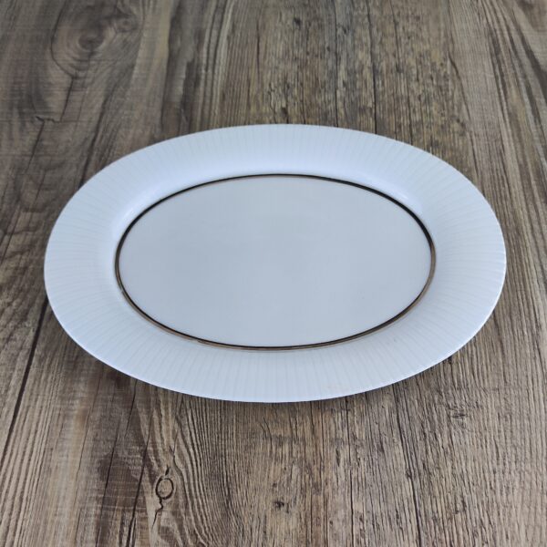 Rosenthal Studio Linie: Modulation Platinband Serveerschaal klein