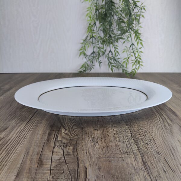 Rosenthal Studio Linie: Modulation Platinband Serveerschaal groot