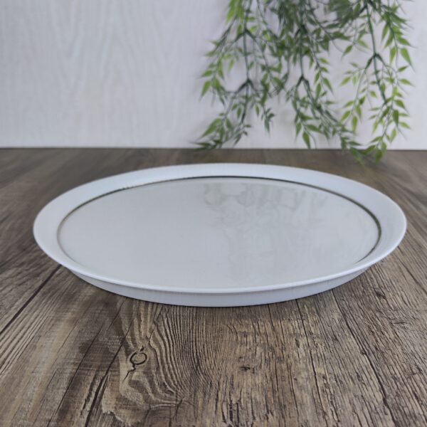 Rosenthal Studio Linie: Modulation Platinband Taartbord / Serveerschaal rond