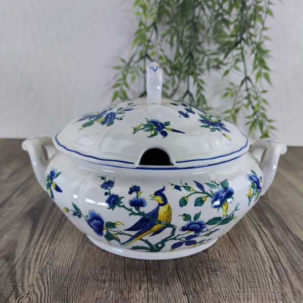 Villeroy & Boch Phoenix Blau Soepterrine Dekschaal Villeroy & Boch Phoenix Blau Soepterrine Dekschaal