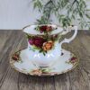 Royal Albert Old Country Roses Dameskop en Schotel 1