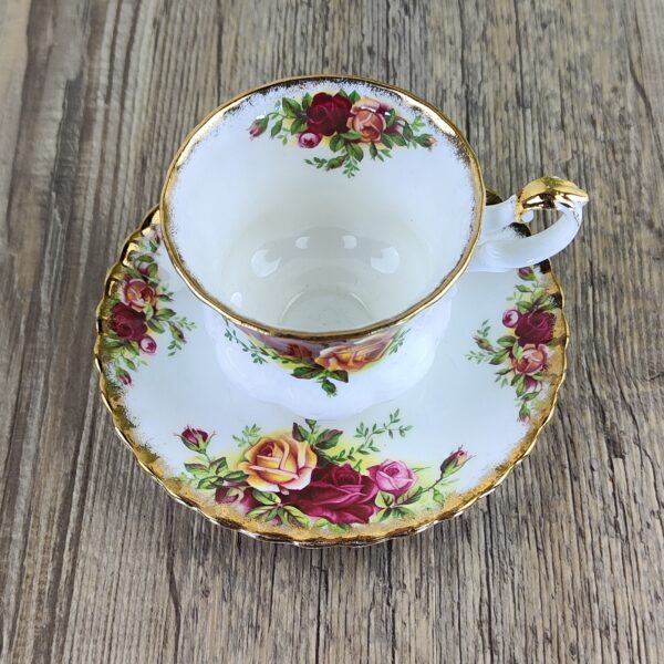 Royal Albert Old Country Roses Dameskop en Schotel 2