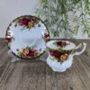 Royal Albert Old Country Roses Dameskop en Schotel 3