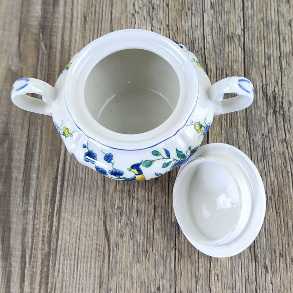 Villeroy & Boch Phoenix Blau Suikerpot met Deksel 3