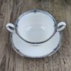 Wedgwood Amherst Soepkom met schotel 2