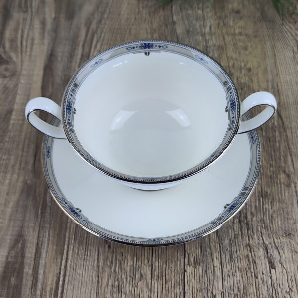 Wedgwood Amherst Soepkom met schotel 2