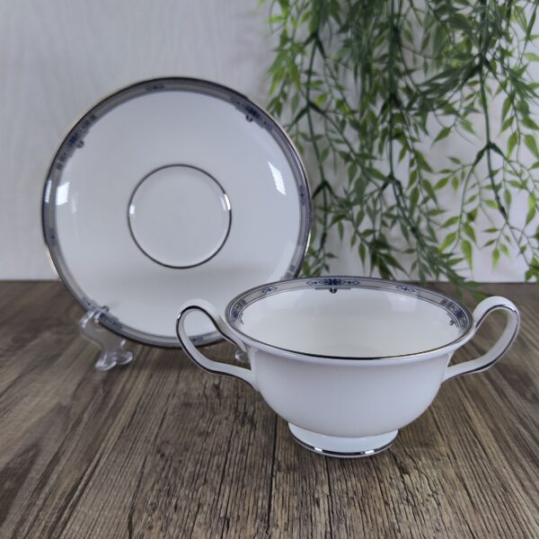 Wedgwood Amherst Soepkom met schotel 3