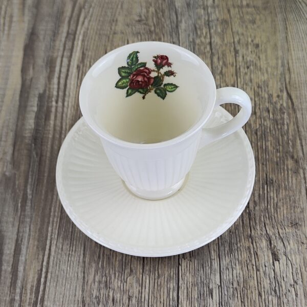 Wedgwood Moss Rose Koffiekop & schotel 2