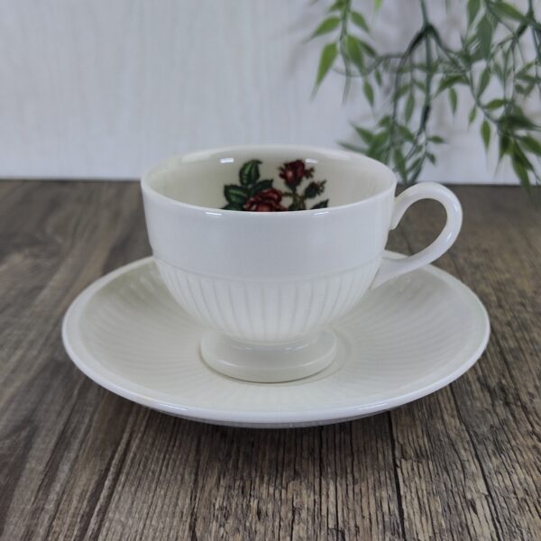 Wedgwood Moss Rose Theekop & Schotel 1