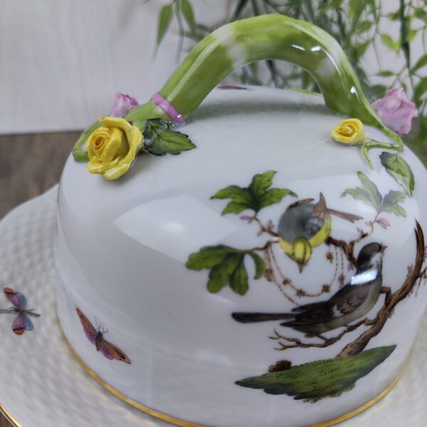 Herend Rothschild Bird 391 Botervloot Rond 3