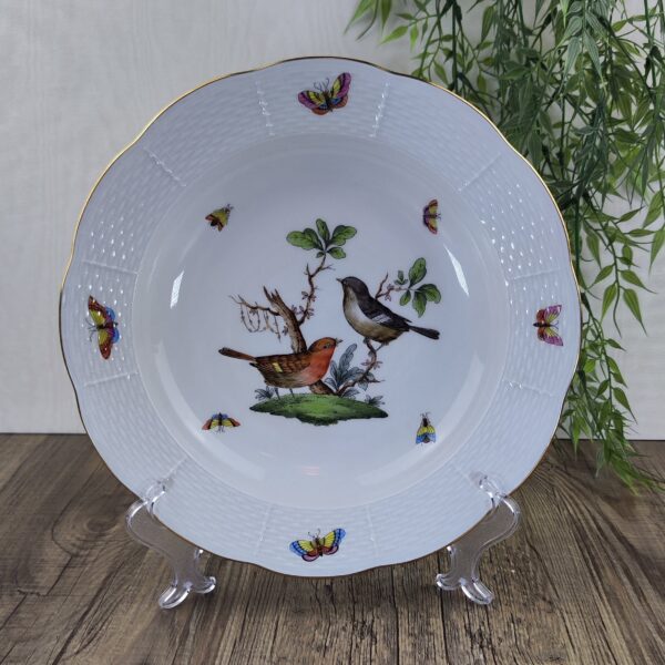 Herend Rothschild Bird 503 Diep Bord 1