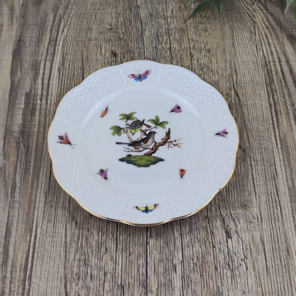 Herend Rothschild Bird 514 Gebaksbordje 3