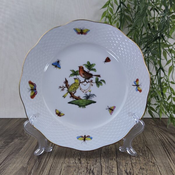 Herend Rothschild Bird 519 Fruit- Dessertbord 1