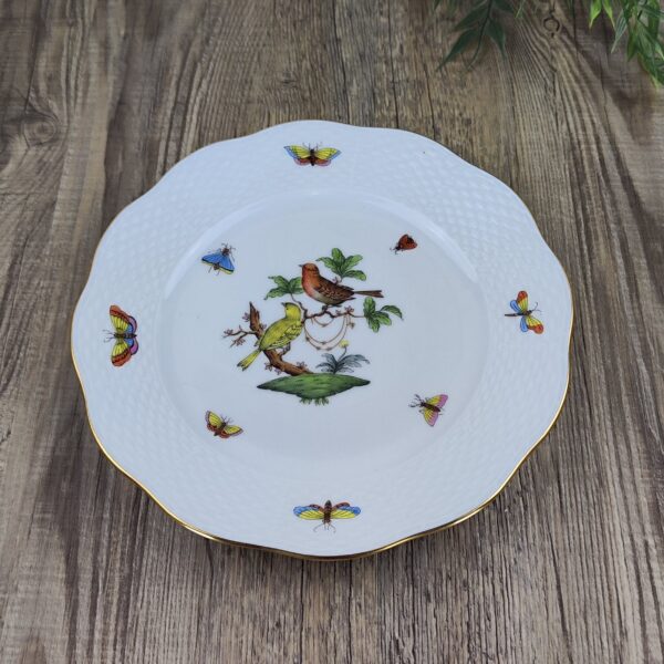 Herend Rothschild Bird 519 Fruit- Dessertbord 3