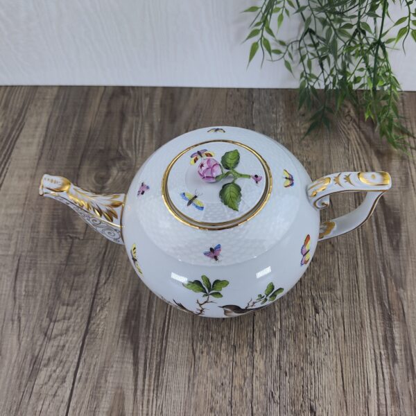 Herend Rothschild Bird 606 Theepot 2