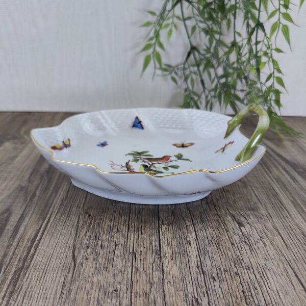 Herend Rothschild Bird 7752 Bonbonniere Bladvorm Type 2 2