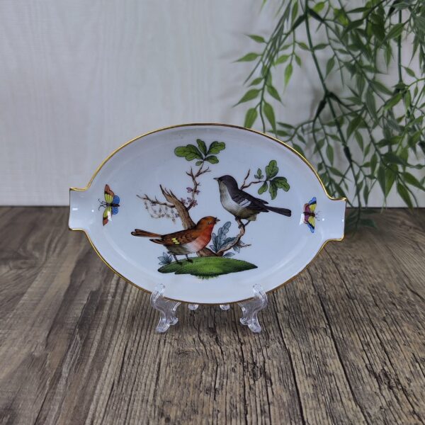 Herend Rothschild Bird 7783 Asbak 1