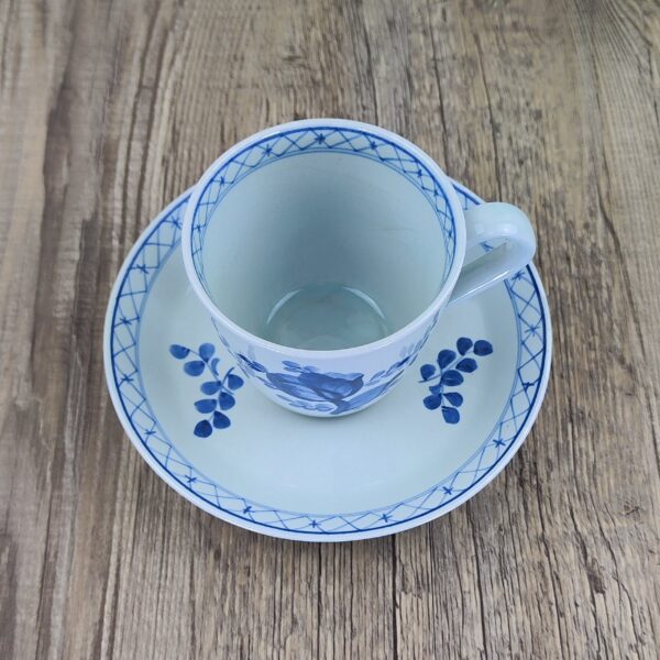 Royal Copenhagen Aluminia Tranquebar 2795 Koffiekop en Schotel 2