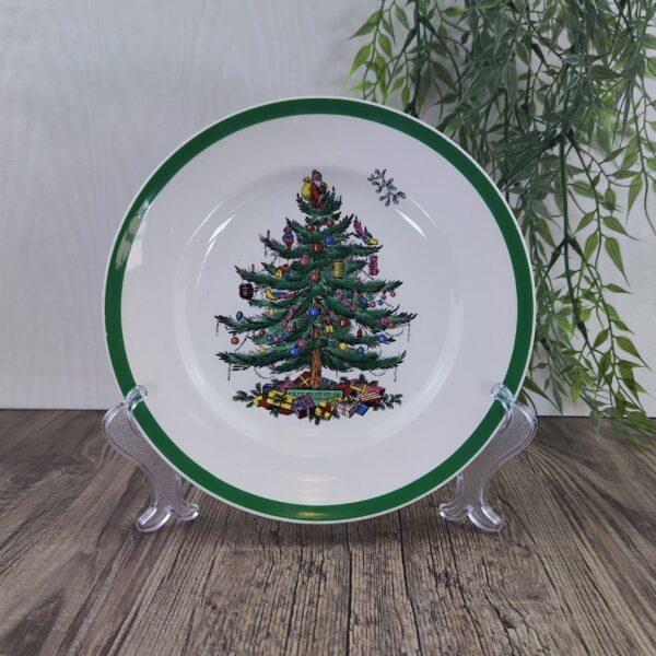Spode Christmas Tree Gebaks- Fruit- Dessertbord 1