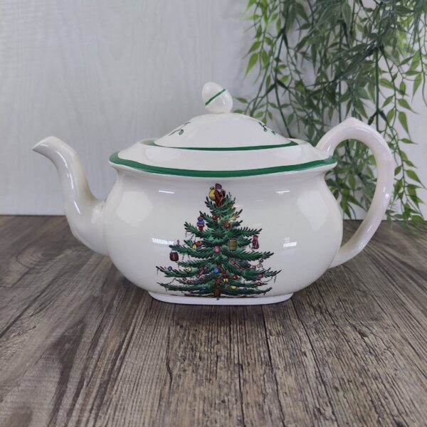 Spode Christmas Tree Theepot 1