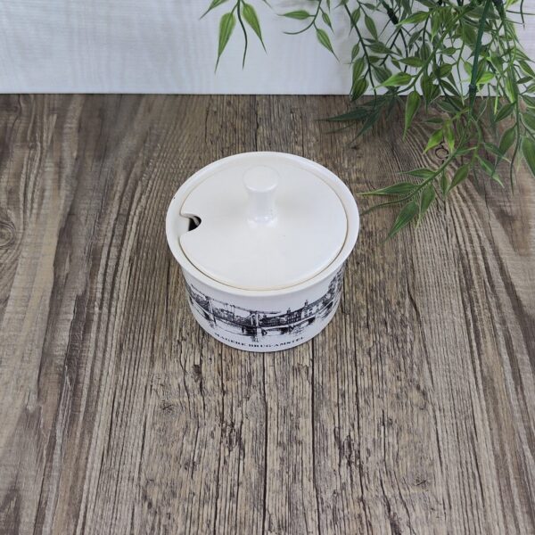 Villeroy & Boch Amsterdam Suikerpot met Deksel Magere Brug – Amstel 2