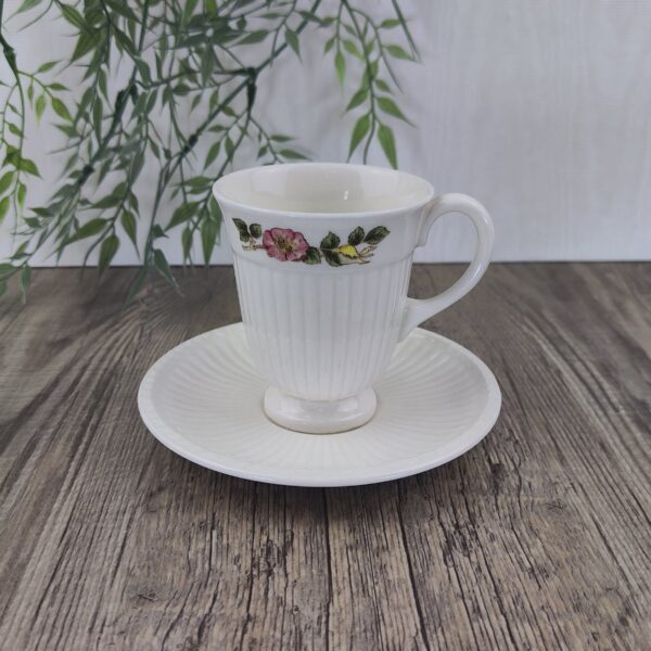 Wedgwood Briar Rose Koffiekop & Schotel 1