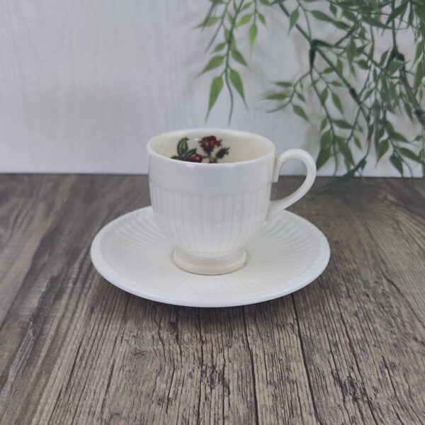 Wedgwood Moss Rose Espressokop & schotel 1