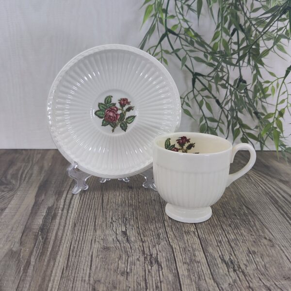 Wedgwood Moss Rose Espressokop & schotel 3