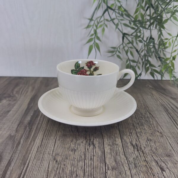 Wedgwood Moss Rose Theekop & schotel 9cm 1