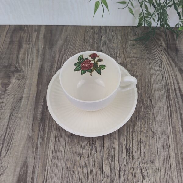 Wedgwood Moss Rose Theekop & schotel 9cm 2
