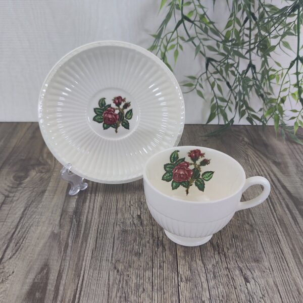 Wedgwood Moss Rose Theekop & schotel 9cm 3