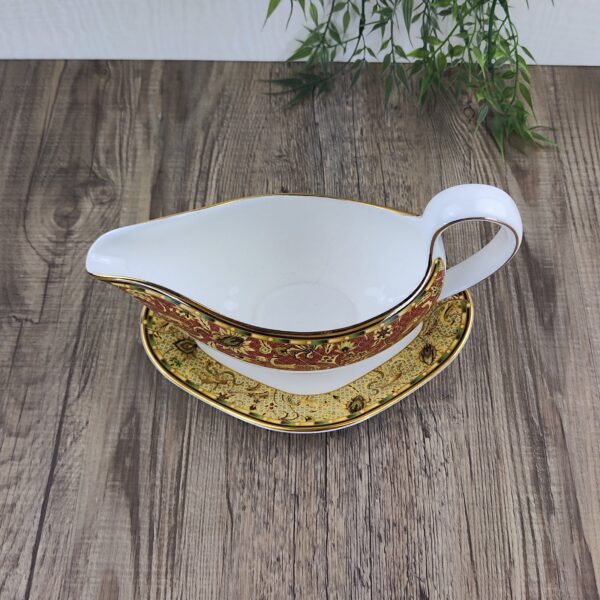 Wedgwood Persia Saus- Juskom met losse Schotel 4