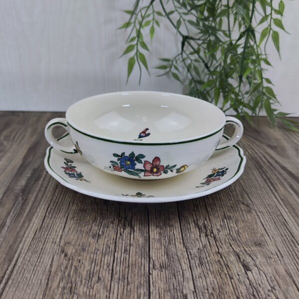Villeroy & Boch Alt Strassburg Soepkom met Schotel Aster 1 Villeroy & Boch Alt Strassburg Soepkom met Schotel Aster 1