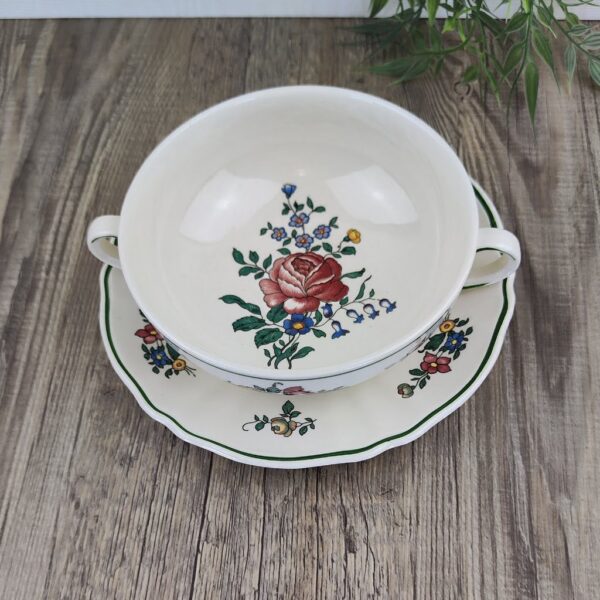 Villeroy & Boch Alt Strassburg Soepkom met Schotel Roos 2