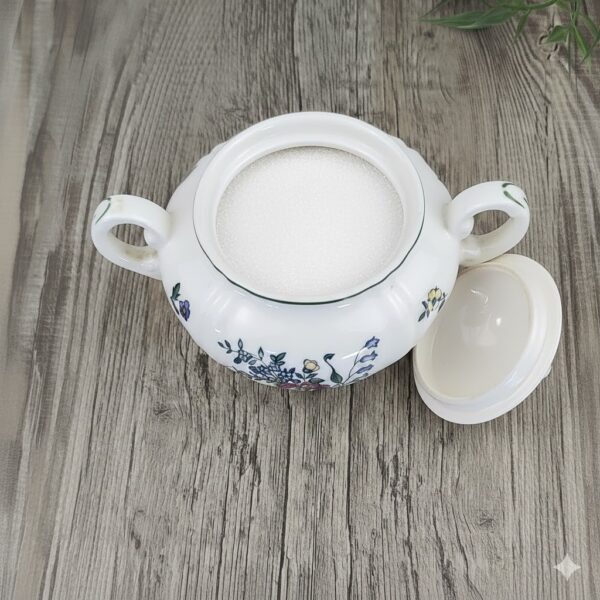 Villeroy & Boch Alt Strassburg Suikerpot met Deksel Roos 4