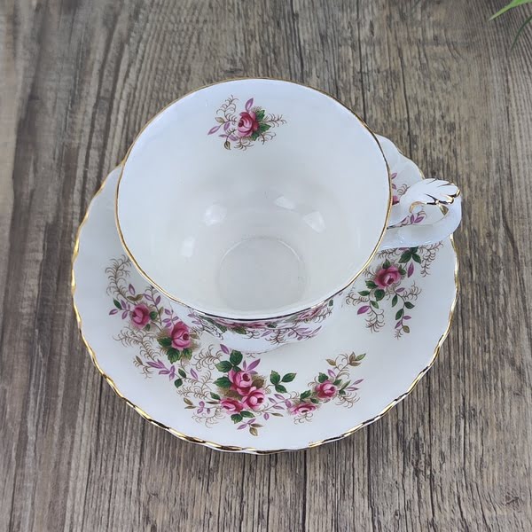 Royal Albert Lavender Rose Herenkop & schotel 2