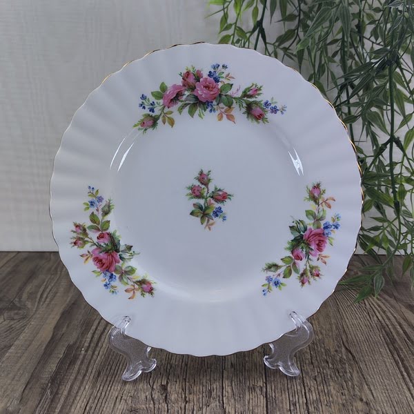 Royal Albert Moss Rose Gebaksbordje 18cm 1