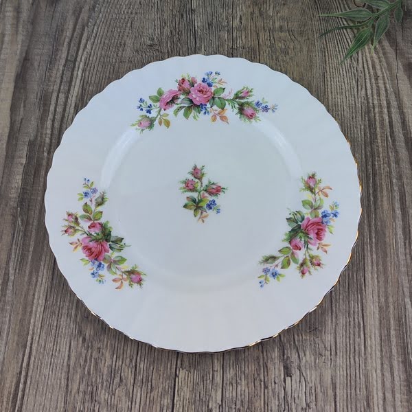 Royal Albert Moss Rose Gebaksbordje 18cm 3