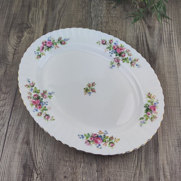 Royal Albert Moss Rose Serveerschaal 33cm 3