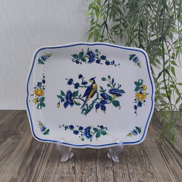 Villeroy & Boch Phoenix Blau Cakeschaaltje 1 Villeroy & Boch Phoenix Blau Cakeschaaltje 1