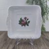 Wedgwood Moss Rose Vierkante Koek Schaal 1