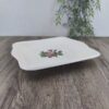 Wedgwood Moss Rose Vierkante Koek Schaal 2