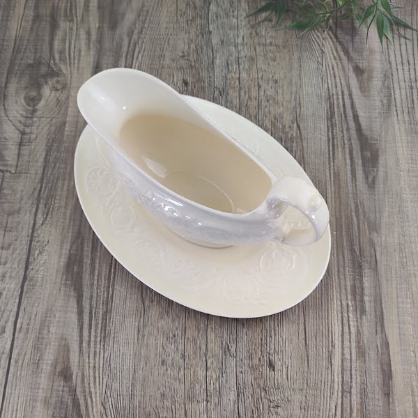 Wedgwood Patrician Sauciere Juskom losse Schotel 3