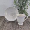 Wedgwood Queens Plain Koffiekop en Schotel 3