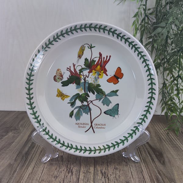 Portmeirion Botanic Garden Bord 22cm Aquilegia Gracilis 1 Portmeirion Botanic Garden Bord 22cm Aquilegia Gracilis 1