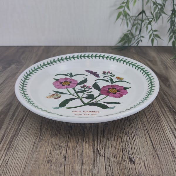 Portmeirion Botanic Garden Bord 22cm Cistus Purpureus 2
